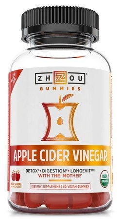 Zhou Nutrition Apple Cider Gummies 60 Gummy