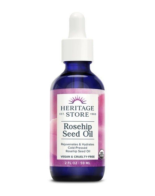 Heritage Store Rosehip Seed Oil 2 oz Liquid