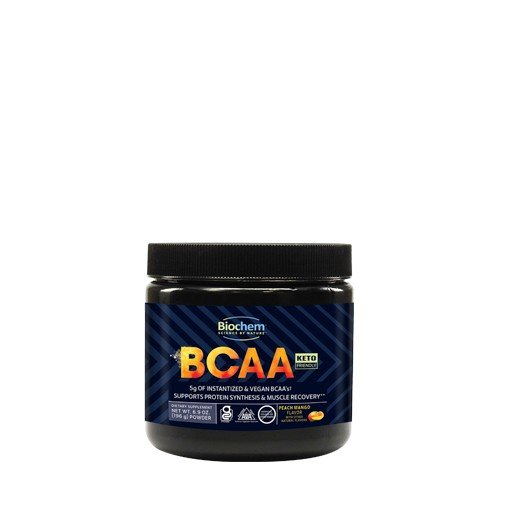 Biochem BCAA Peach Mango Flavor 6.9 oz Powder