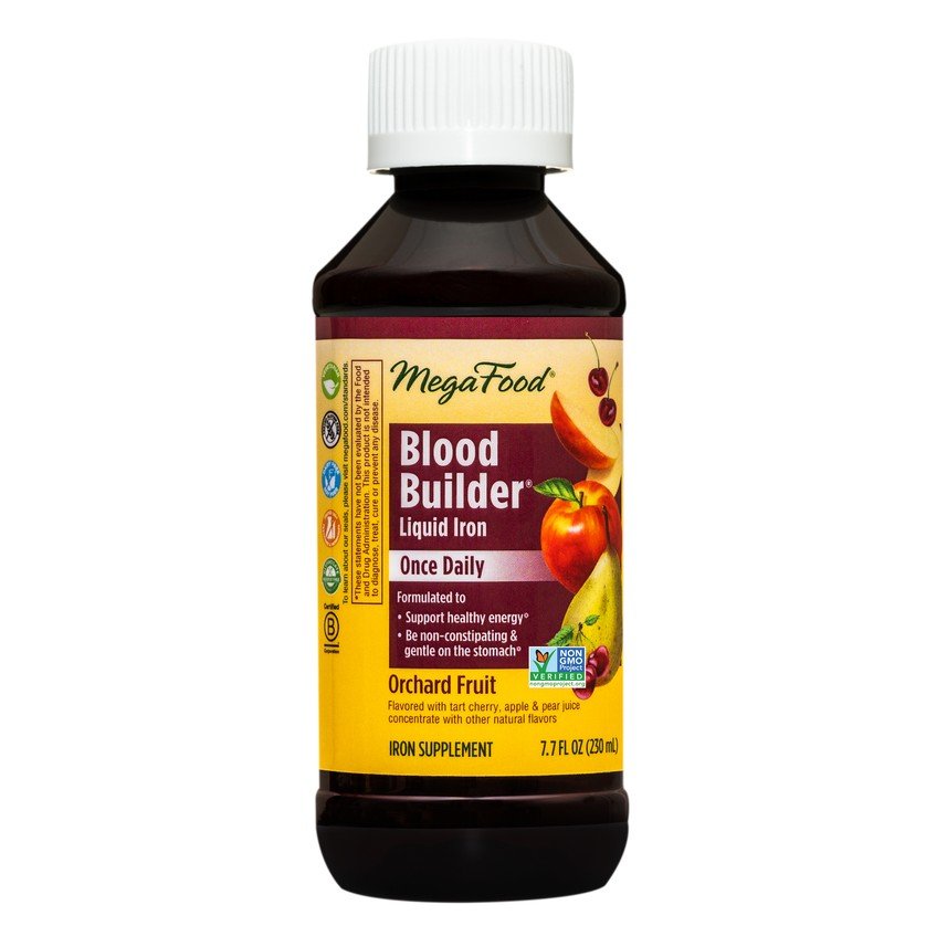 MegaFood Blood Builder Once Daily Liquid Iron 7.7 oz Liquid