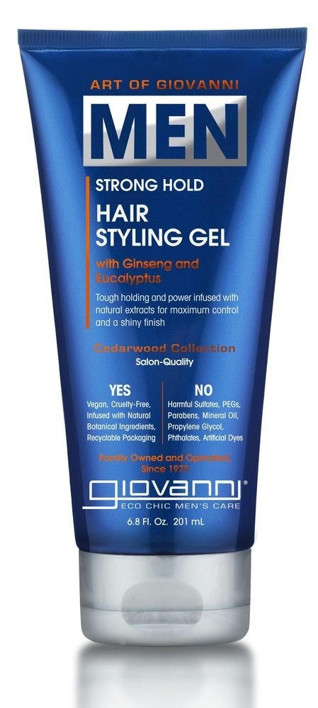 Giovanni Mens Cedarwood Collection Hair Styling Gel 6.8 oz Gel