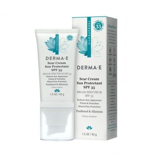 Derma-E Scar Cream Sun Protectant SPF 35 1.5 oz Cream