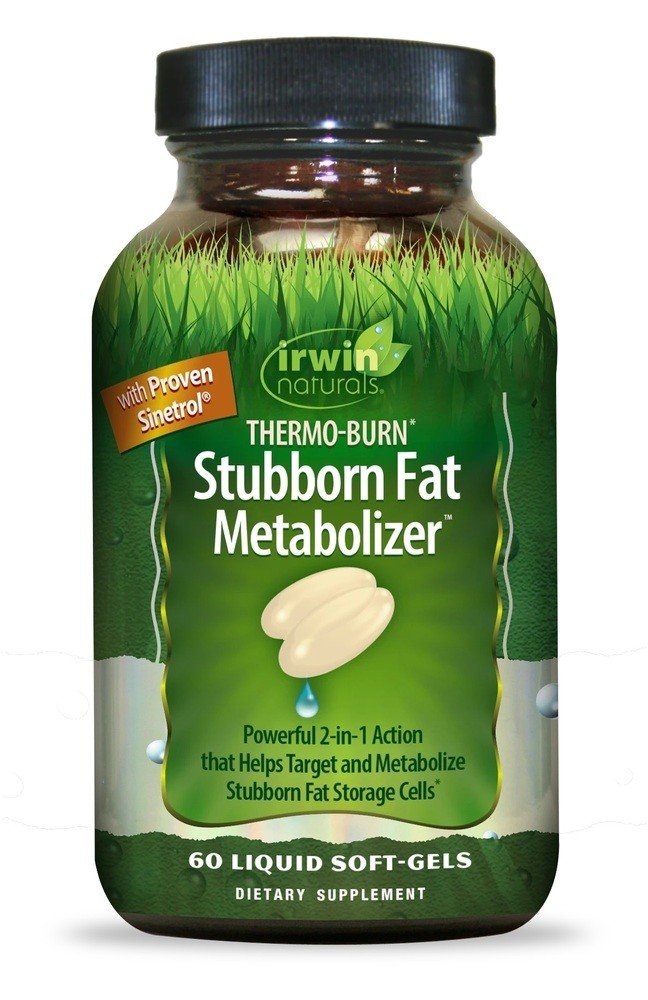 Irwin Naturals Thermo Burn Stubborn Fat Metabolizer 60 Liquid Softgel