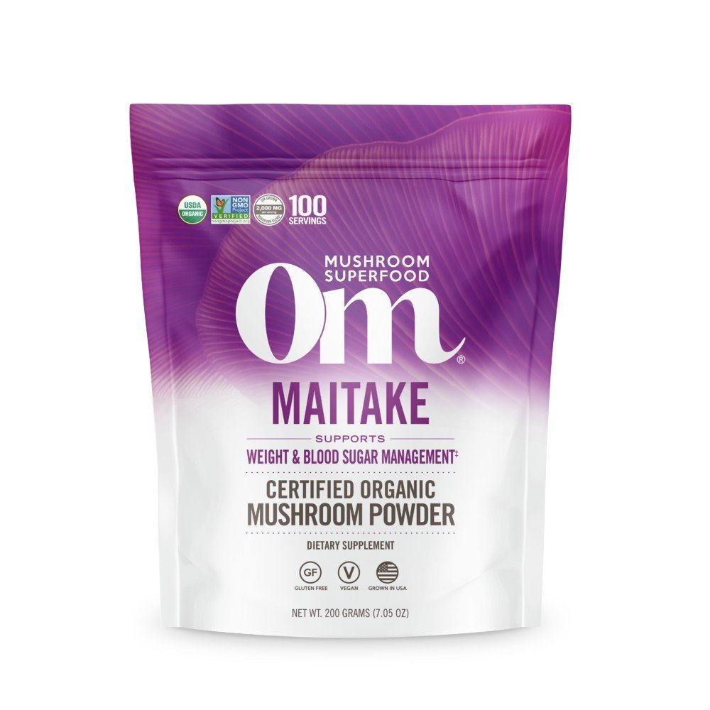 Om Mushrooms Maitake Mushroom Superfood 200g Powder