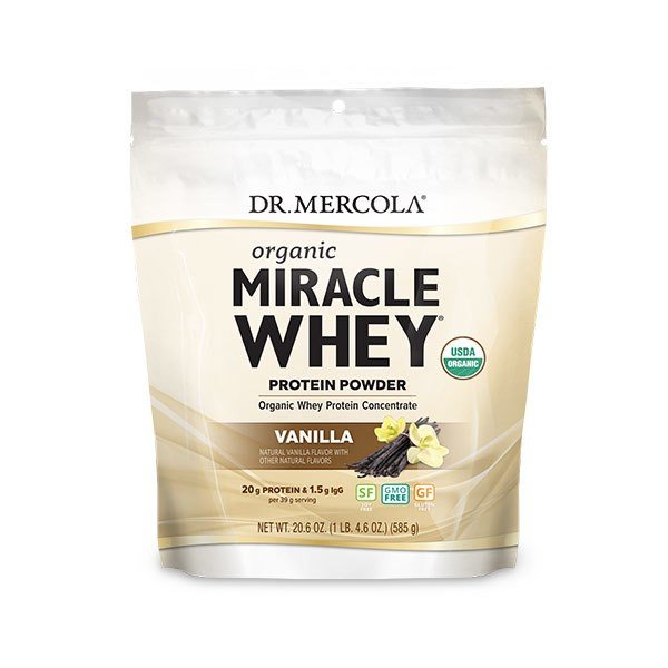 Dr. Mercola Miracle Whey Vanilla 1 lb Powder