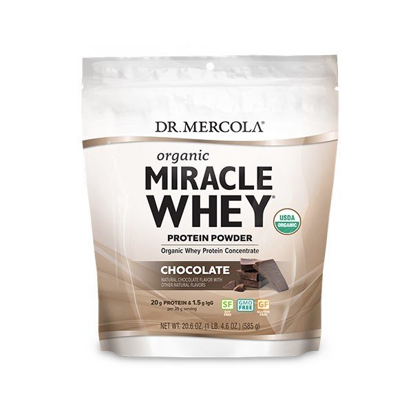 Dr. Mercola Miracle Whey Chocolate 1 lb Powder