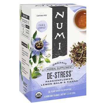 Numi Teas De-Stress Tea 16 Bags Box