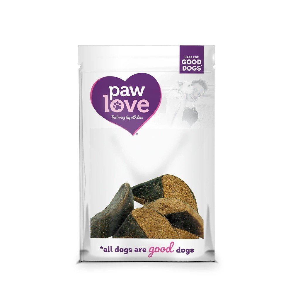 Paw Love Dog Treats Happy Hooves Peanut Butter 2 Ct. Bag