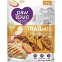 Paw Love Dog Treats Trailmix Real Chicken Fruit & Vegetables 3 oz Bag