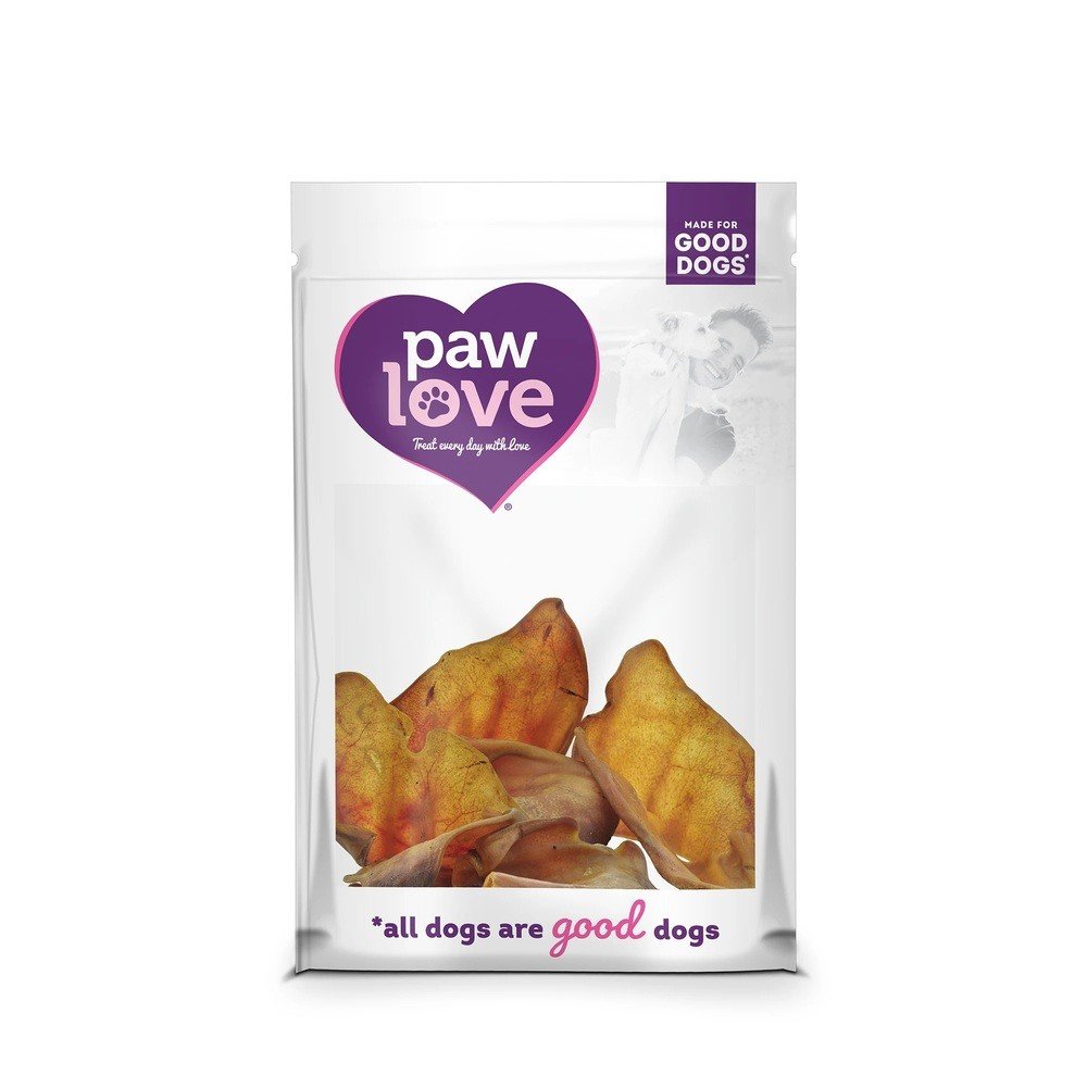 Paw Love Dog Treats Pig Ears 2 Ct. Bag