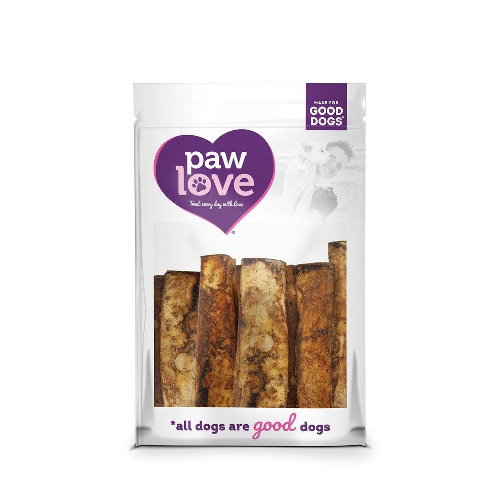 Paw Love Dog Treats Oven baked Beef Ribs Bone 6 Ct Bag