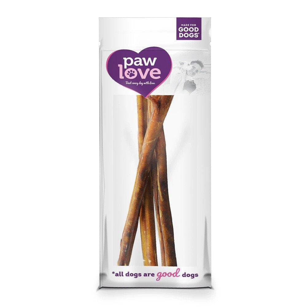 Paw Love Dog Treats Thick Bully Stick 12 inch 1 Bag