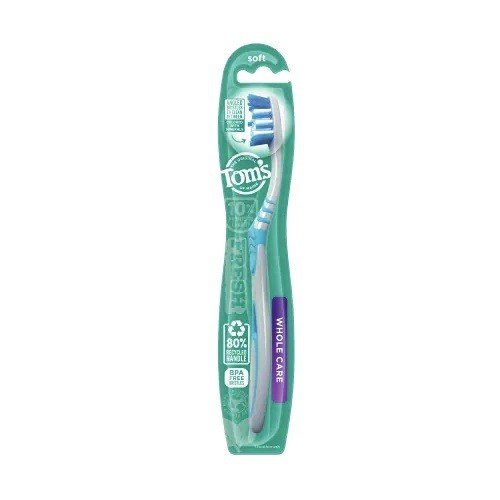 Tom&#39;s Of Maine Whole Care Adult Soft Toothbrush 1 Brush