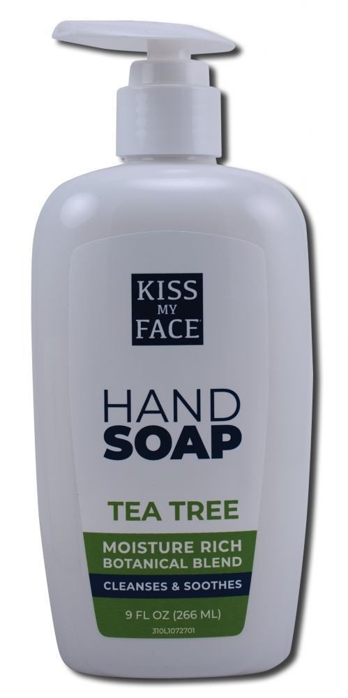 Kiss My Face Tea Tree Soap 9 oz Liquid