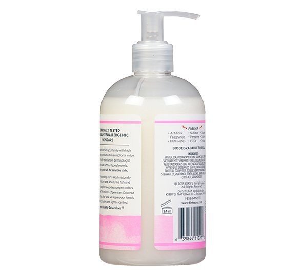 Kirk&#39;s Natural Odor Neutralizing Hydrating Hand Soap Rosemary &amp; Sage 12 oz Liquid