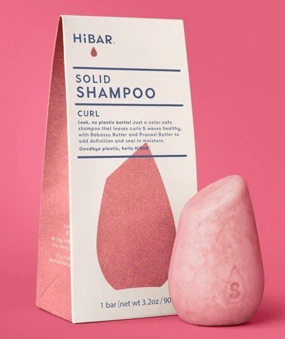 HiBAR Curl Shampoo 3.2 oz Bar