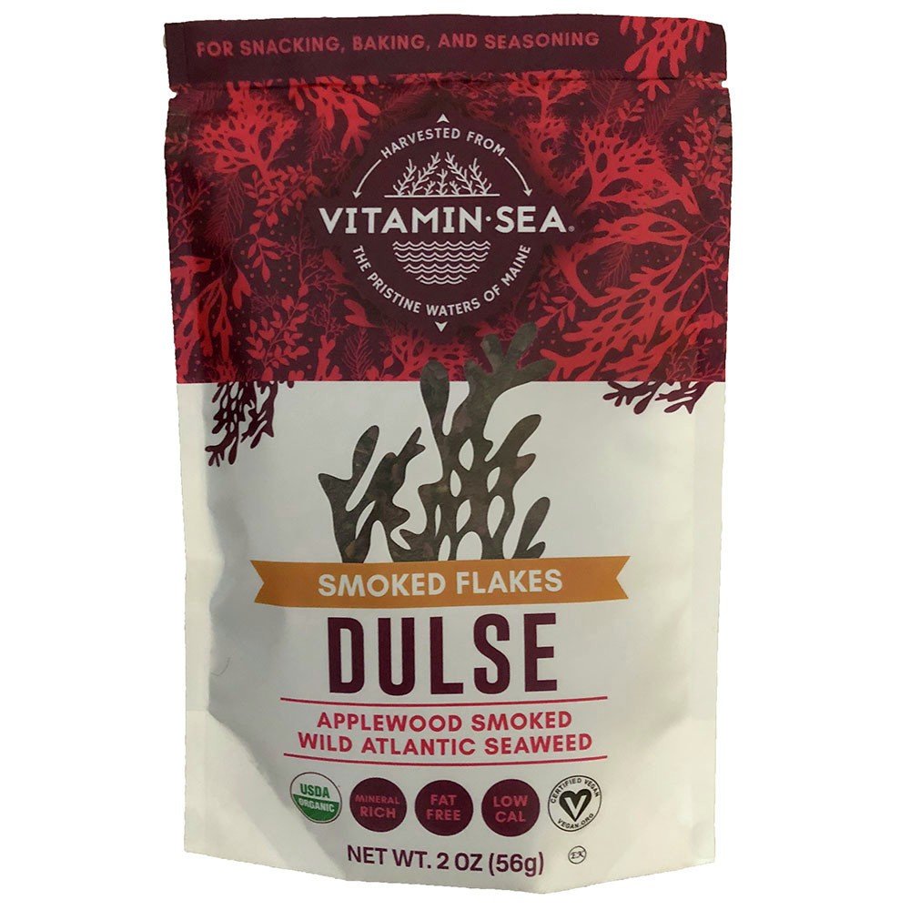 VitaminSea Applewood Smoked Dulse Whole Leaf 2 oz Pack