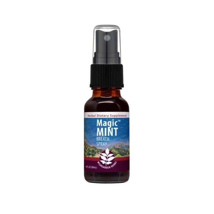 WishGarden Magic Mint Breath Spray 0.66 oz Liquid