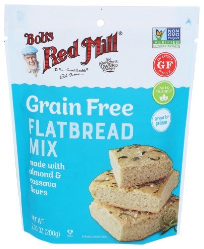 Bobs Red Mill Grain Free Flatbread Mix 7.05 oz Box