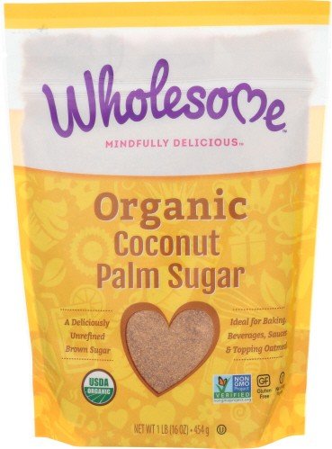 Wholesome Coconut Palm Sugar 16 oz Bag