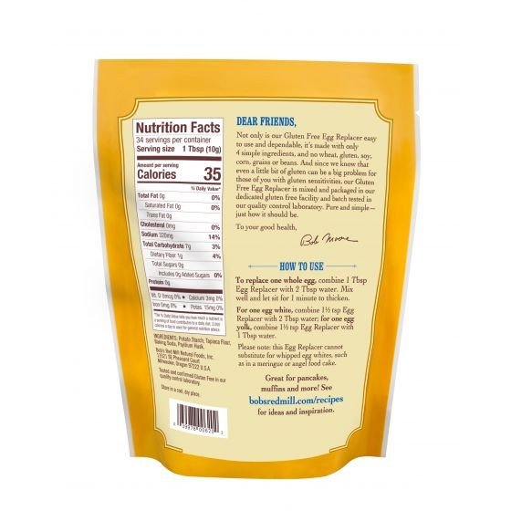 Bobs Red Mill Egg Replacer 12 oz Bag