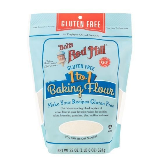 Bobs Red Mill Baking Flour Gluten Free 1 to 1 22 oz Bag