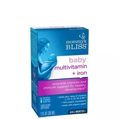 Mommy&#39;s Bliss Baby Multivitamin + Iron 1 oz Liquid
