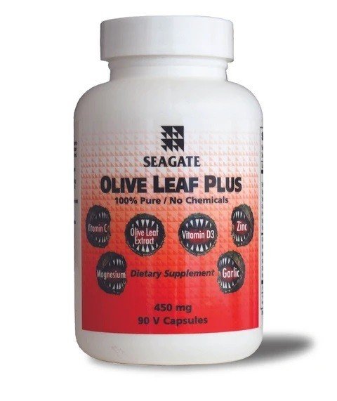 Seagate Vitamins Olive Leaf Plus 450 mg 50 VegCap