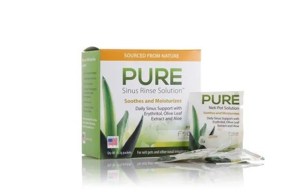 Focus Nutrition Sinus Rinse Solution 40- 4.5 g Packet Box