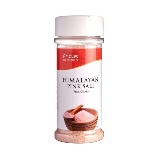 Focus Nutrition Himalayan Pink Salt -Fine Grain 6 oz Shaker