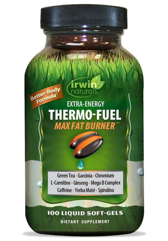 Irwin Naturals Extra-Energy THERMO-FUEL Max Fat Burner 100 Softgel