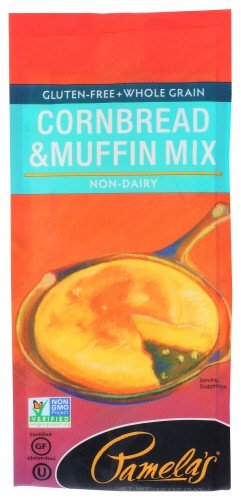 Pamelas Corn Bread &amp; Muffin Mix Gluten Free 12 oz Bag