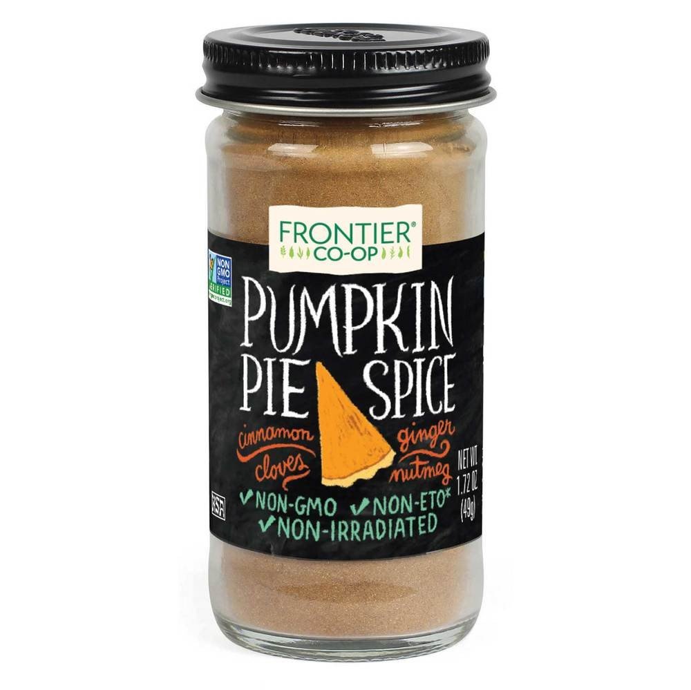 Frontier Natural Products Pumpkin Pie Spice 1.72 oz Glass Jar