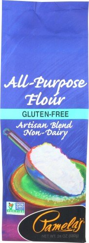 Pamelas All-Purpose Artisan Blend Flour Gluten Free 24 oz Bag