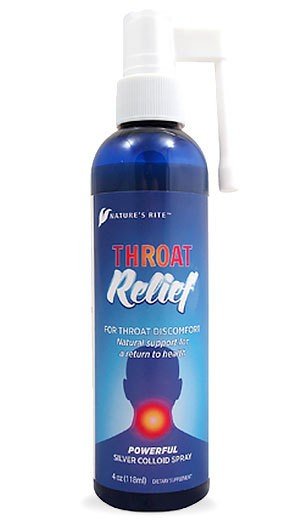 Natures Rite Throat Relief 4 oz Liquid