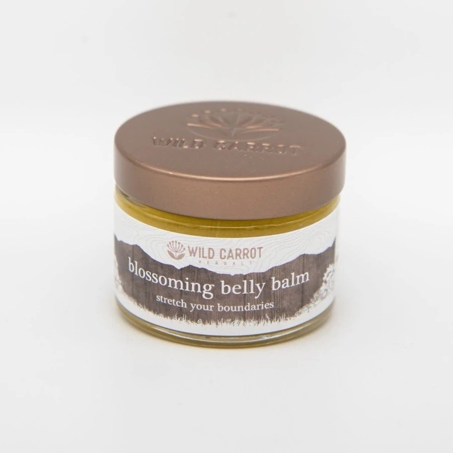 Wild Carrot Herbals Blossoming Belly Balm 118 ml Cream