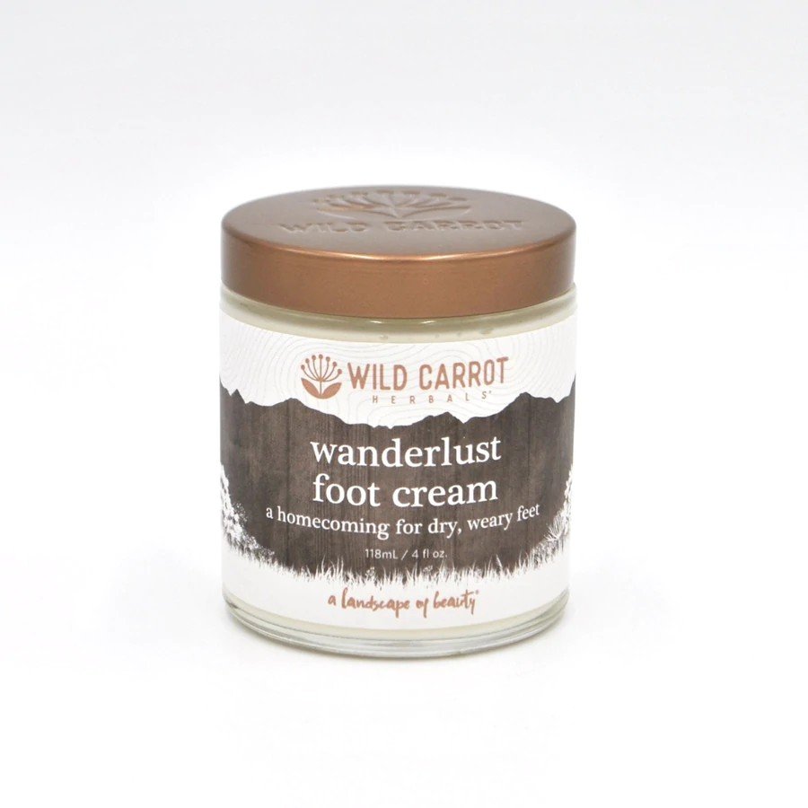 Wild Carrot Herbals Wanderlust Foot Cream 118 ml Cream