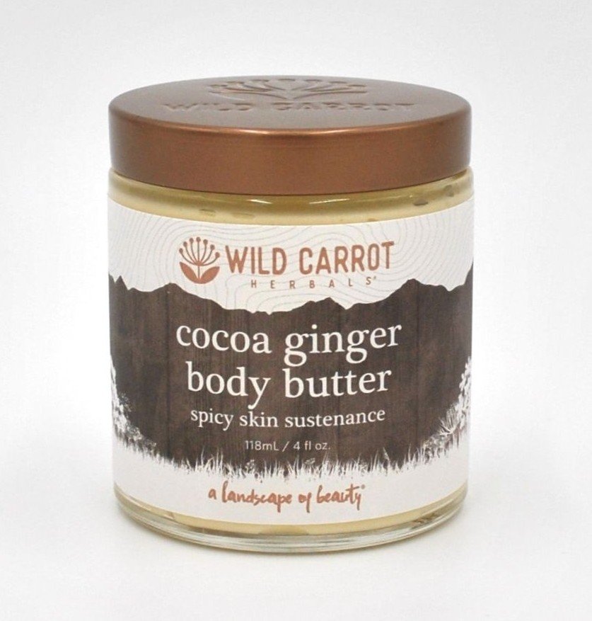 Wild Carrot Herbals Cocoa Ginger Body Butter 118 ml Cream
