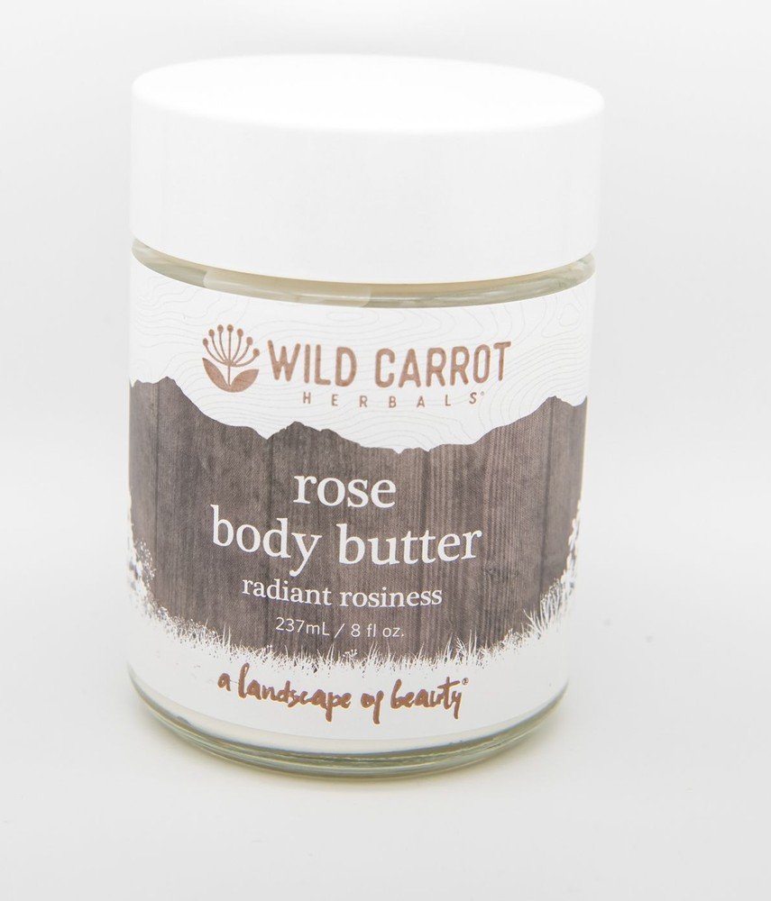 Wild Carrot Herbals Rose Body Butter 118 ml Cream