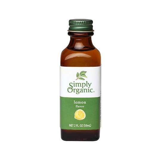 Simply Organic Lemon Flavor 2 fl oz Liquid