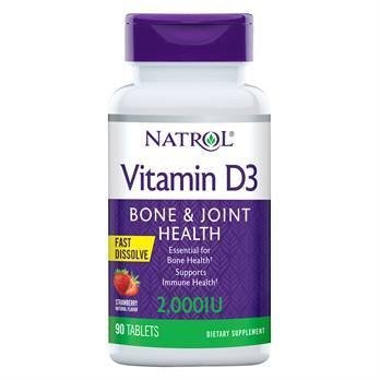 Natrol Vitamin D3 5000IU Fast Dissolve 90 Tablet