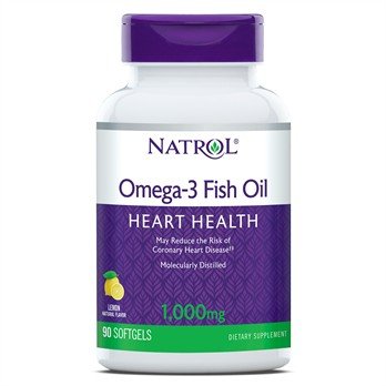Natrol Omega-3 Fish Oil 1000 mg 90 Softgel