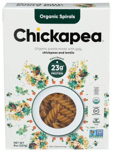 Chickpea Pasta Spiral Organic 8 oz Box