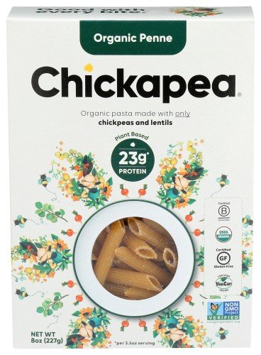Chickpea Pasta Penne Organic 8 oz Box