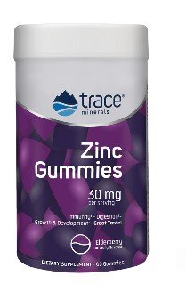 Trace Minerals Zinc Gummy 60 Gummy