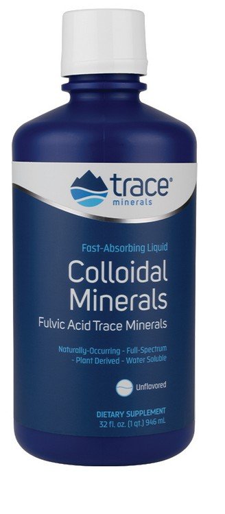 Trace Minerals Colloidal Minerals Unflavored 32 oz Liquid