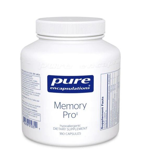 Pure Encapsulations Memory Pro 180 Capsule
