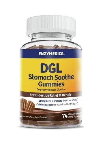 Enzymedica DGL Stomach Soothe Gummies 74 Gummy