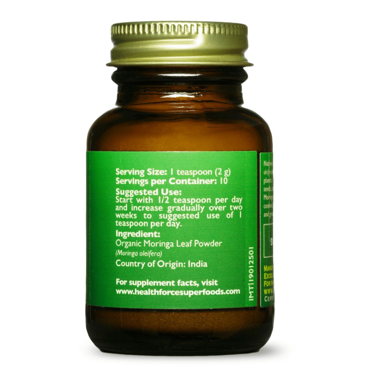 HealthForce Superfoods Moringa Manna 20g Powder