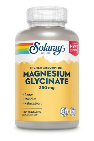 Solaray Magnesium Glycinate 350 mg 120 VegCap